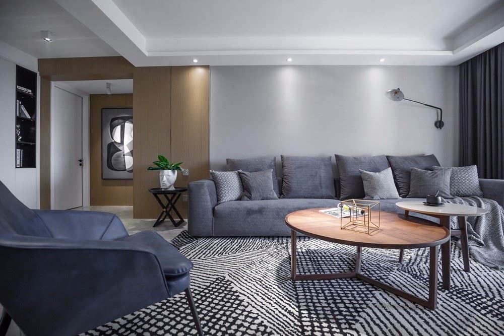 佛山市招商樾園現(xiàn)代簡(jiǎn)約風(fēng)格三居室裝修案例