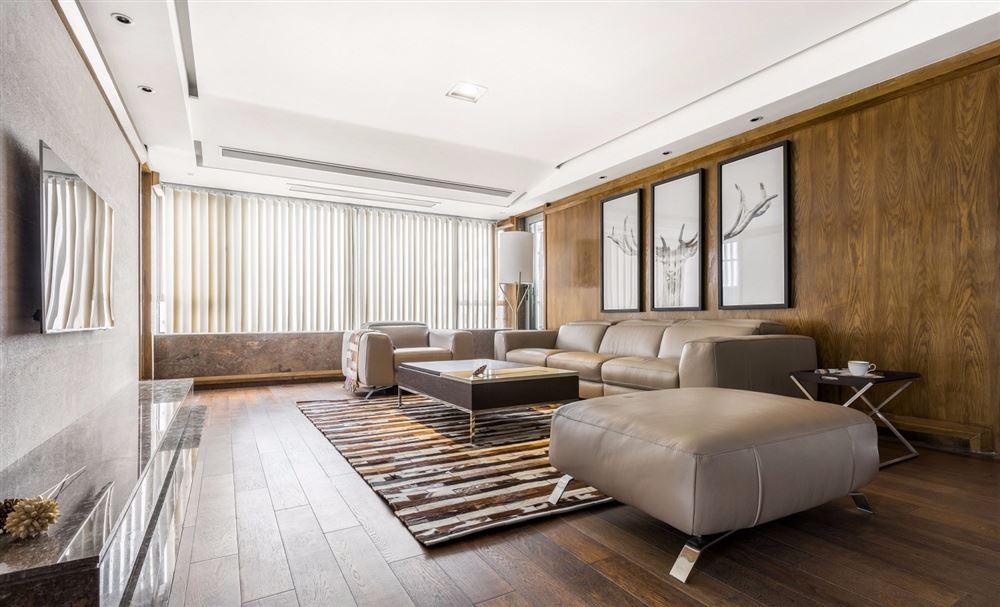 湛江市城市美林北歐風格四居室裝修案例