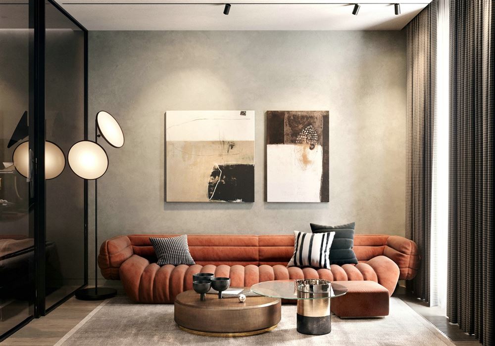 佛山市保利雲(yún)上現(xiàn)代簡(jiǎn)約風(fēng)格公寓裝修案例