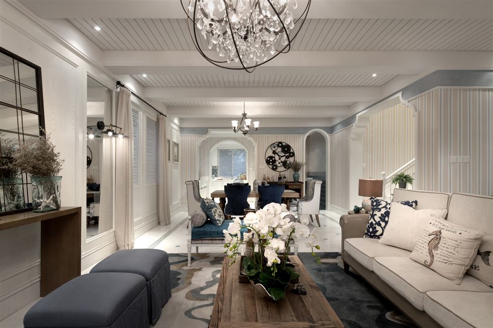 茂名市寶和雅苑地中海風(fēng)格三居室裝修案例