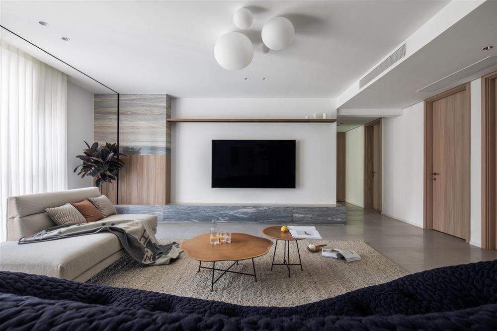 潮州市碧桂園&middot;天璽灣(潮州)現(xiàn)代簡約風格三居室裝修案例