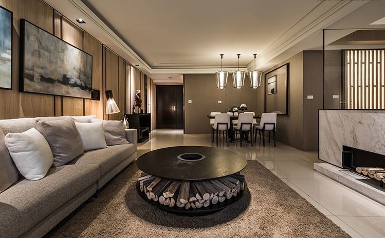 湛江市西粵京基城三期現(xiàn)代風(fēng)格四居室裝修案例