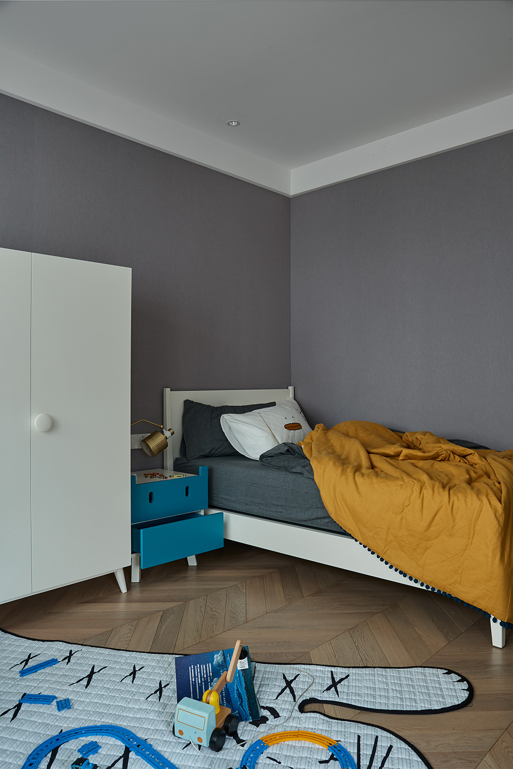 在起風的季節(jié)心理向往著柔軟的裝飾設計，平凡地過著舒心的生活-兒童房