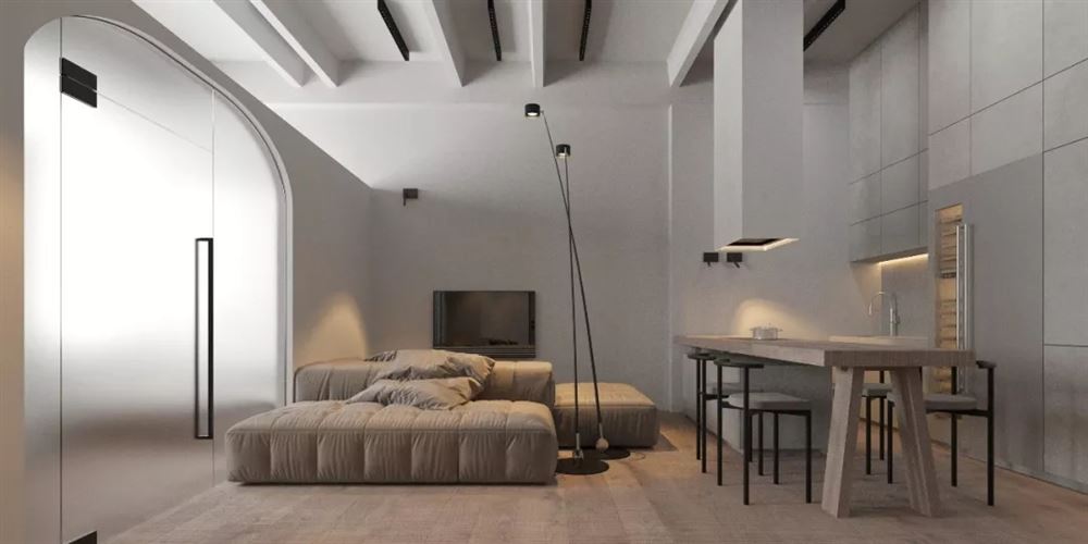 佛山市萬(wàn)科金域時(shí)光(商業(yè))現(xiàn)代簡(jiǎn)約風(fēng)格三居室裝修案例