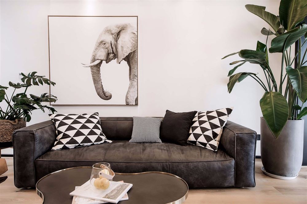 廣州市翡翠綠洲森林半島北歐風格三居室裝修案例