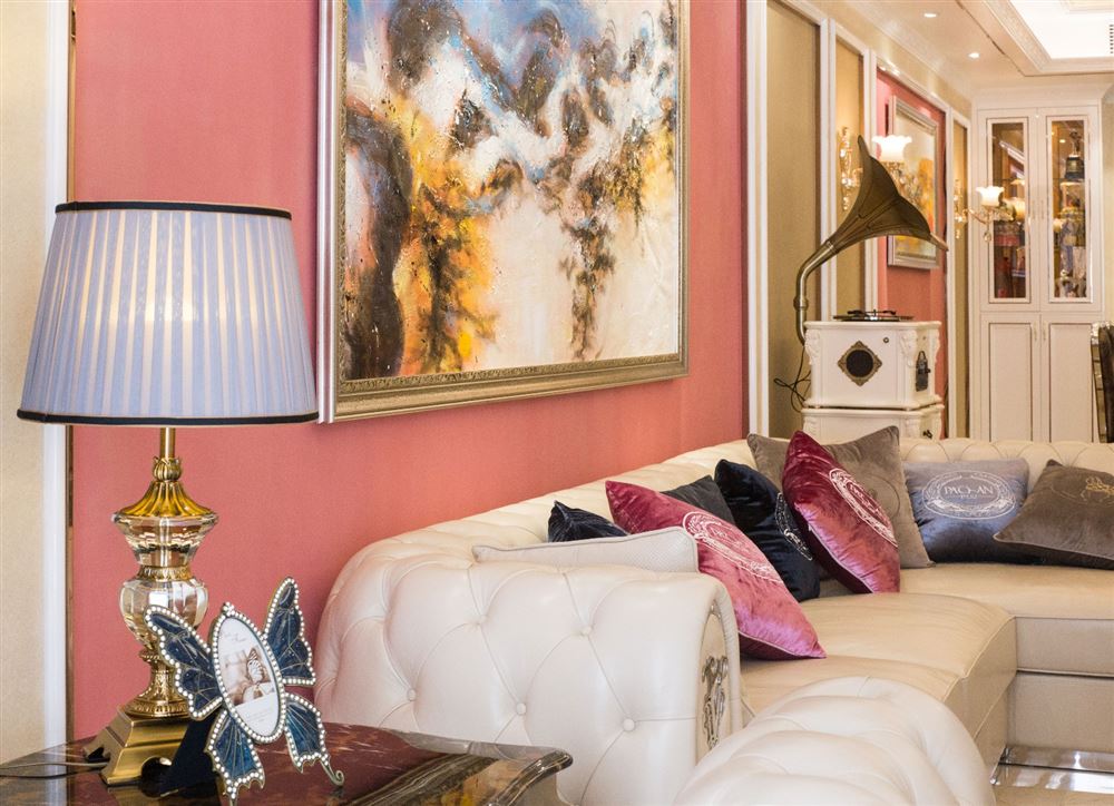 佛山市保利天悅歐式風(fēng)格三居室裝修案例