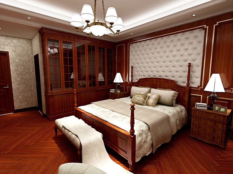 佛山市鵬瑞&middot;三龍灣1號新中式風(fēng)格四居室裝修案例