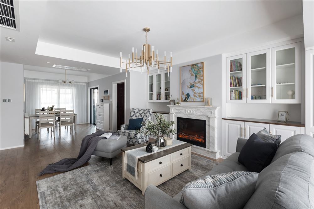 江門市寶翠園歐式風(fēng)格三居室裝修案例