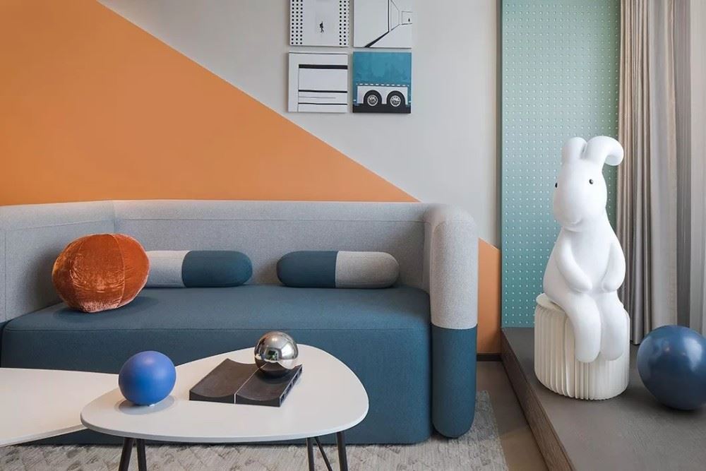 江門市瓏城半山北歐風(fēng)格三居室裝修案例