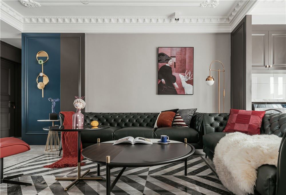 昭通市翠鑫苑現(xiàn)代簡約風格四居室裝修案例