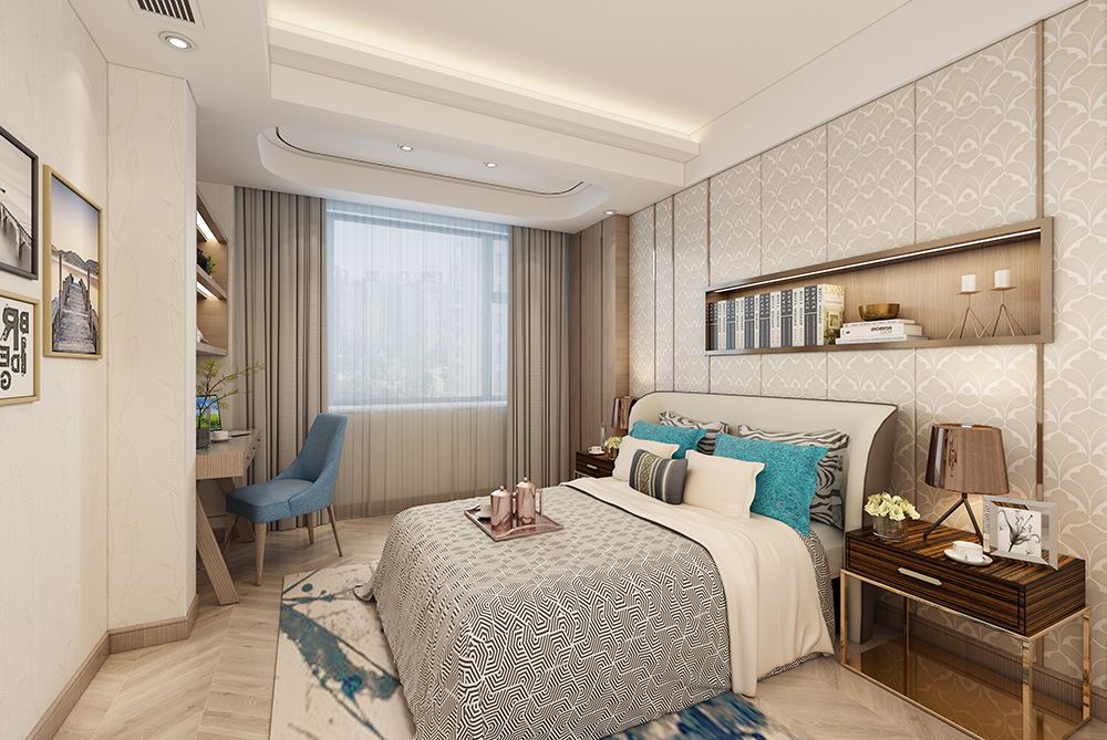 佛山市碧桂園智慧慢城新中式風(fēng)格復(fù)式裝修案例