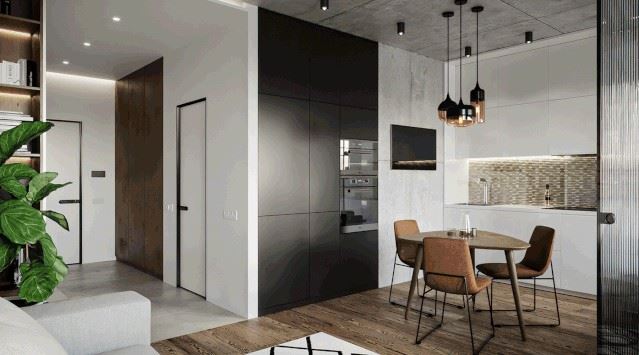 廣州市東華西路小區(qū)現(xiàn)代簡約風(fēng)格公寓裝修案例