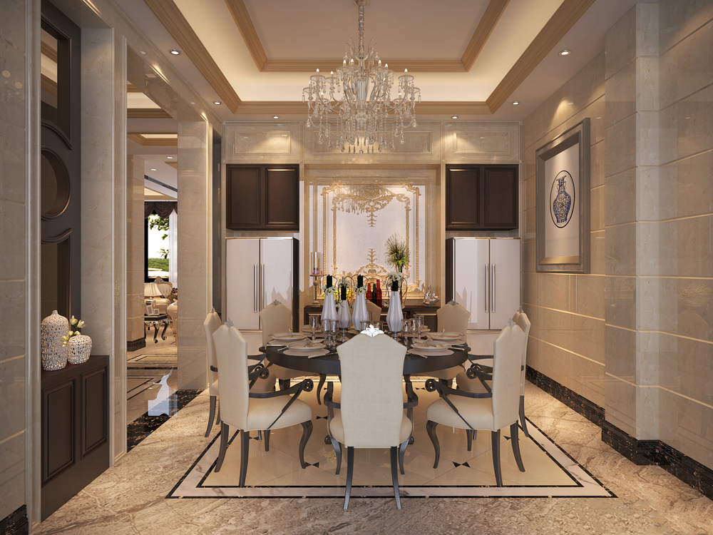 韶關(guān)市韶關(guān)富力城歐式風(fēng)格別墅裝修案例