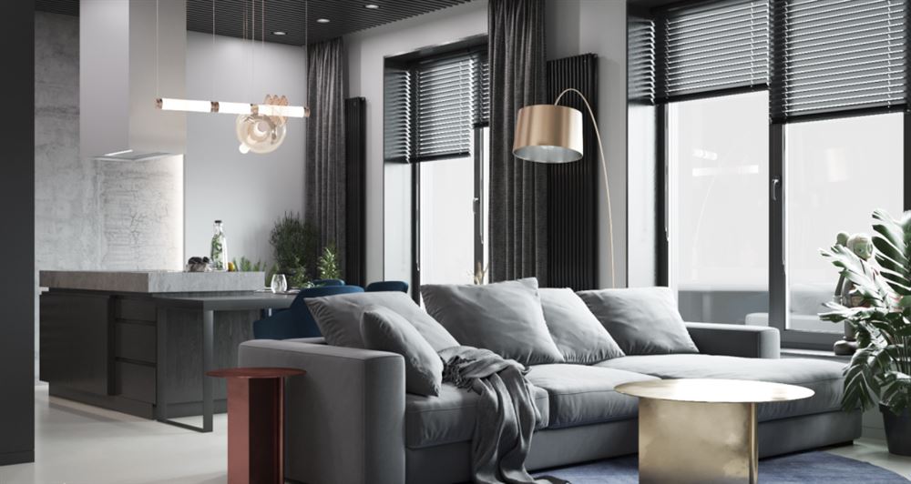 深圳市和昌&middot;拾里花都現(xiàn)代簡約風(fēng)格三居室裝修案例