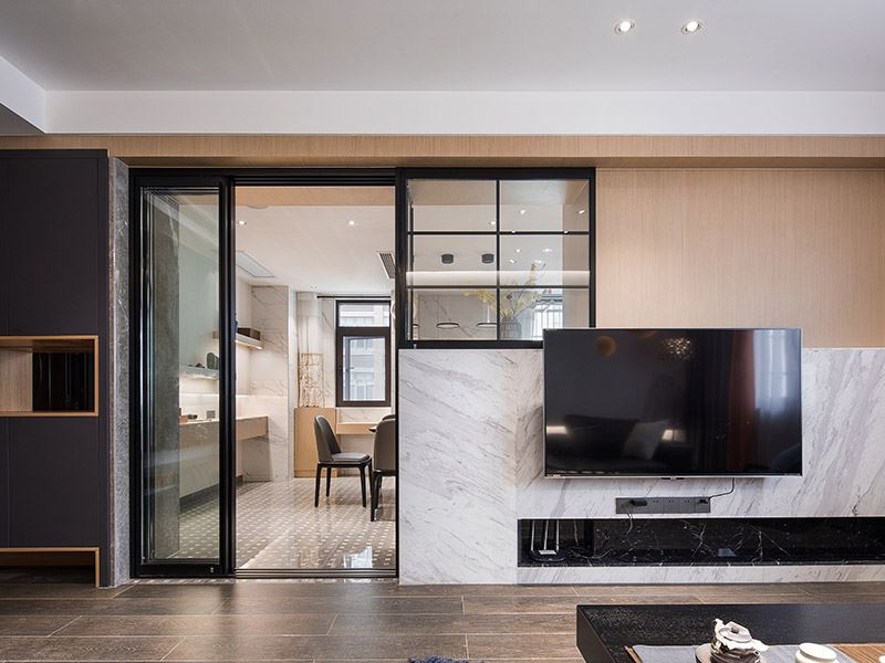 常州市茅山頤園現(xiàn)代簡(jiǎn)約風(fēng)格四居室裝修案例