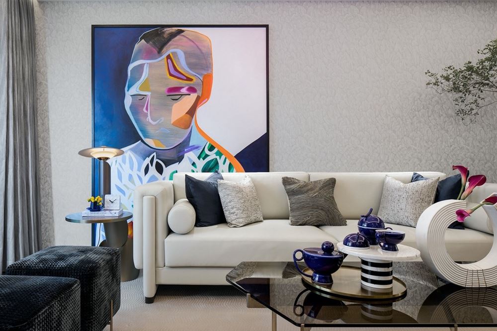 江門市恒大泉都新中式風格三居室裝修案例