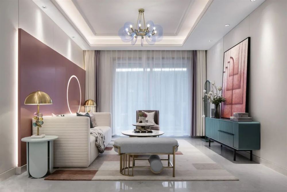 江門市江海碧桂園北歐風(fēng)格三居室裝修案例