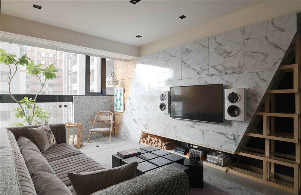 湛江市天潤(rùn)御海灣現(xiàn)代簡(jiǎn)約風(fēng)格三居室裝修案例