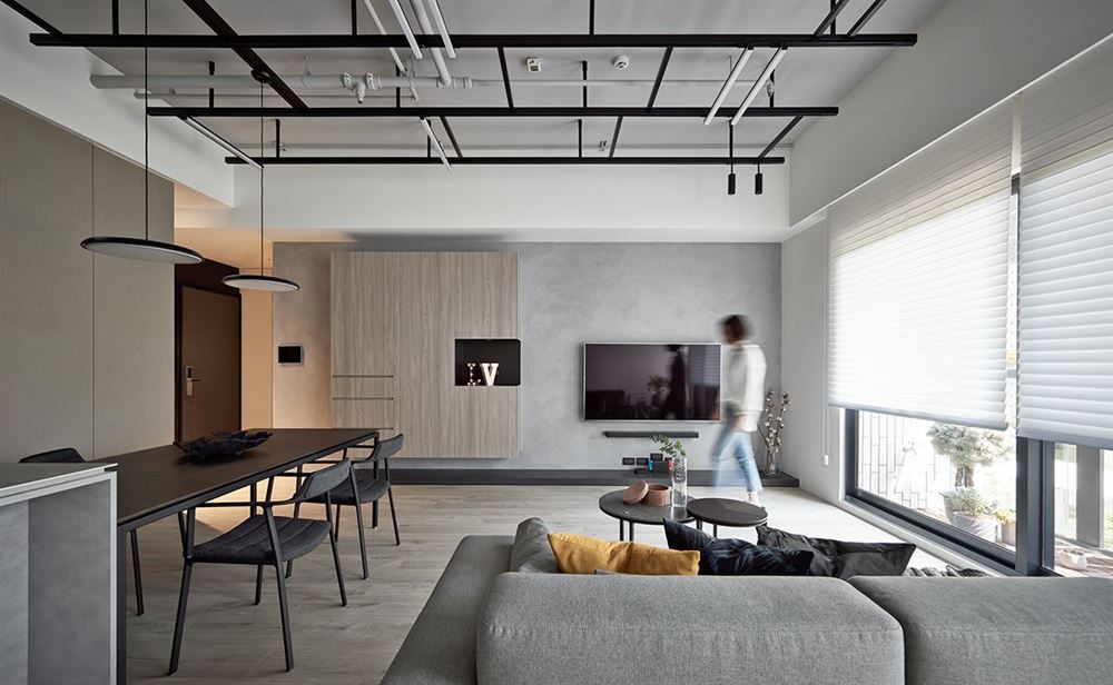 惠州市尚城世家北歐風(fēng)格三居室裝修案例