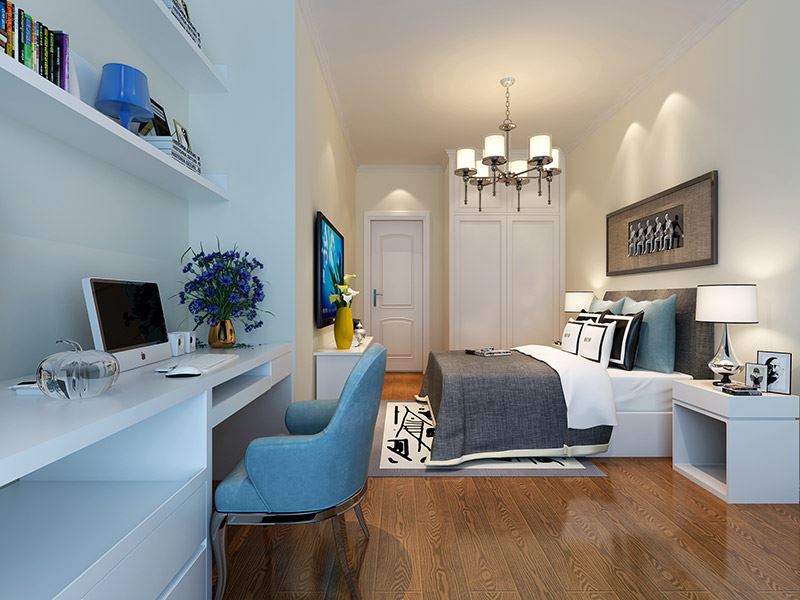 佛山市招商曦岸歐式風(fēng)格四居室裝修案例