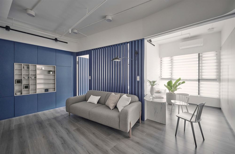 佛山市萬科中駿金域西江現(xiàn)代簡約風(fēng)格三居室裝修案例