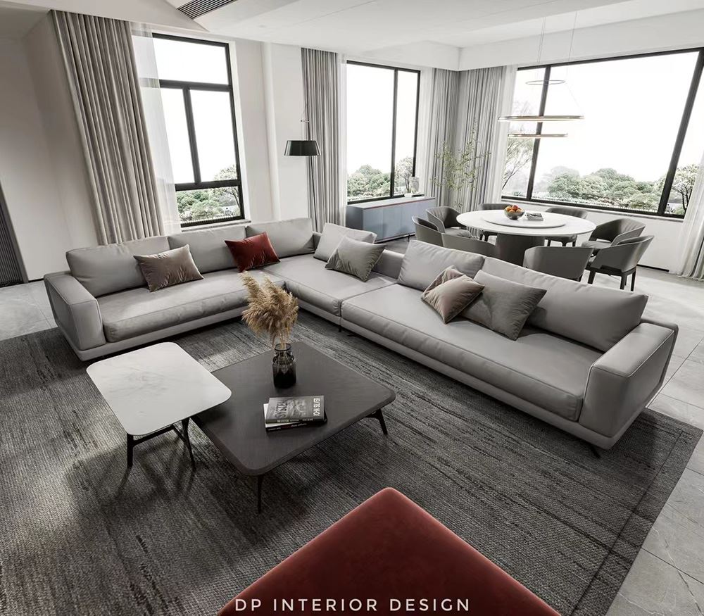 佛山市雅居樂萬象郡輕奢風(fēng)格別墅裝修案例