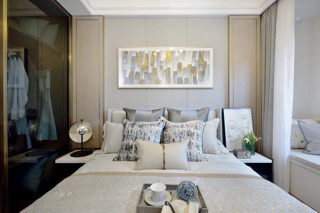 現(xiàn)代簡約風格室內設計家裝案例-臥室