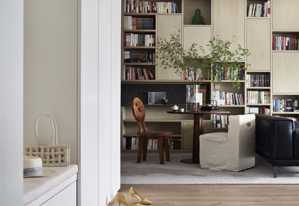 江門市鶴山經(jīng)緯花園現(xiàn)代簡約風(fēng)格三居室裝修案例