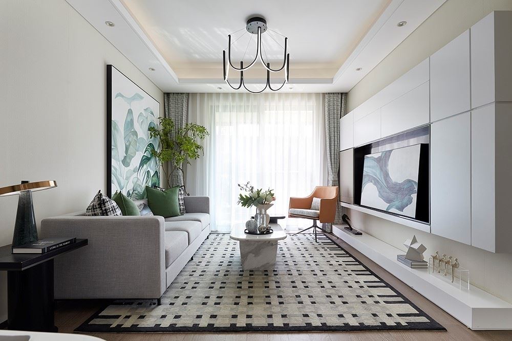 江門市新會(huì)碧桂園別墅北歐風(fēng)格三居室裝修案例