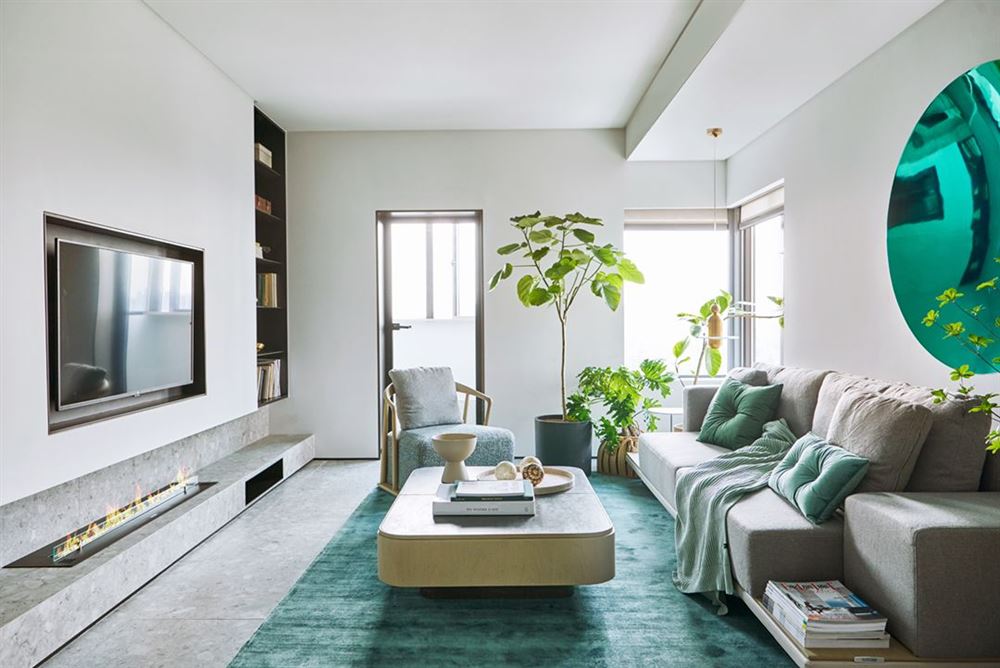 廣州市新世界花園歐式風(fēng)格三居室裝修案例