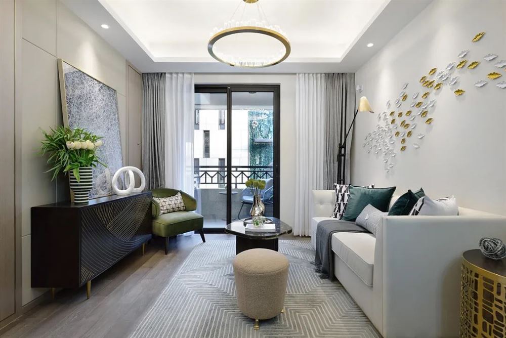 佛山市招商依云國(guó)際現(xiàn)代簡(jiǎn)約風(fēng)格三居室裝修案例