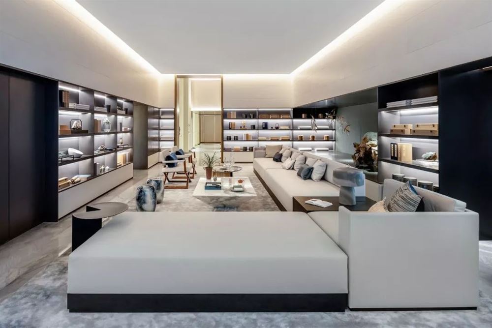 江門市翠鳴苑新中式風格四居室裝修案例