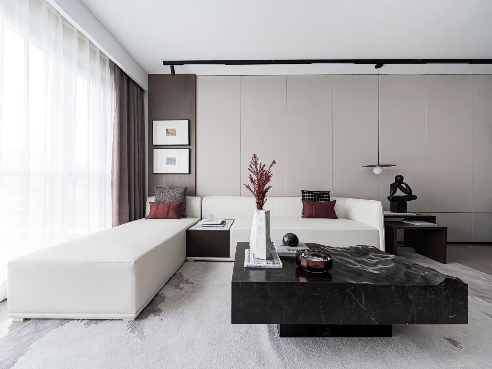 佛山市金地藝境天成現(xiàn)代簡(jiǎn)約風(fēng)格三居室裝修案例