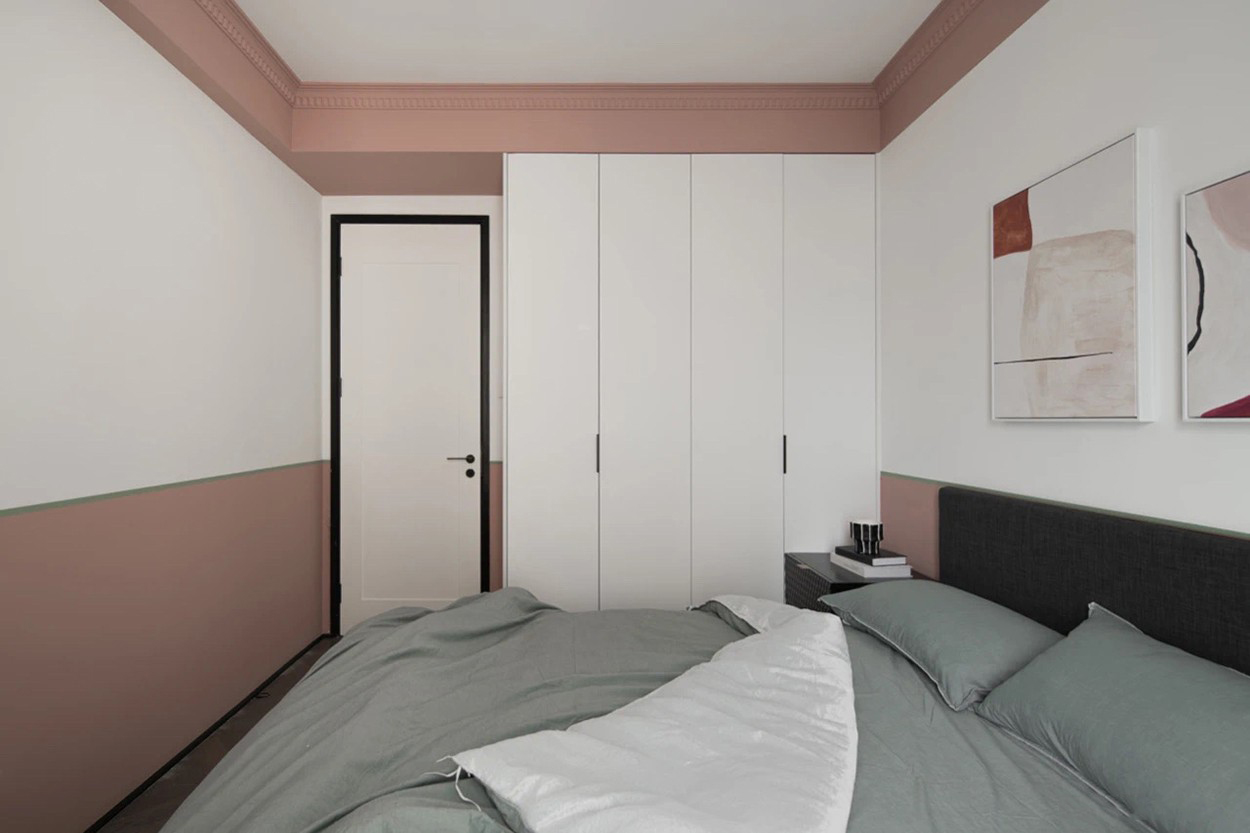 北歐混搭風格家裝設(shè)計室內(nèi)裝修效果圖-客臥