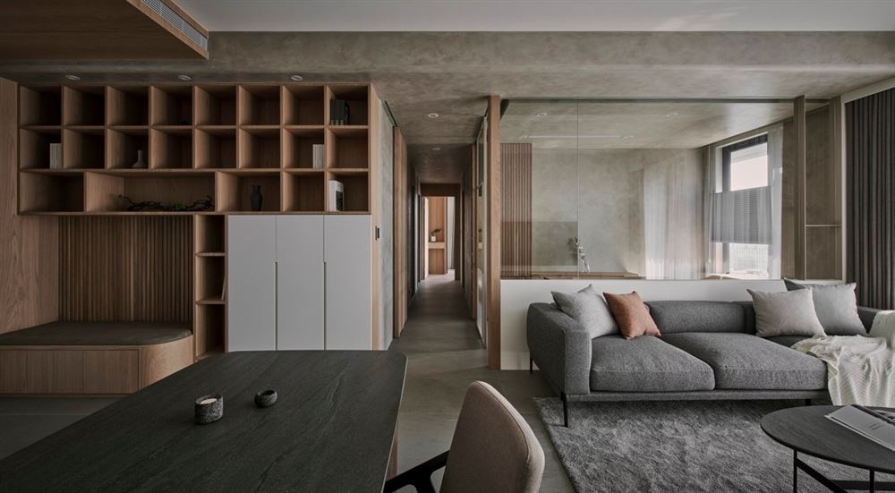 江門市半山別墅現(xiàn)代簡約風(fēng)格三居室裝修案例