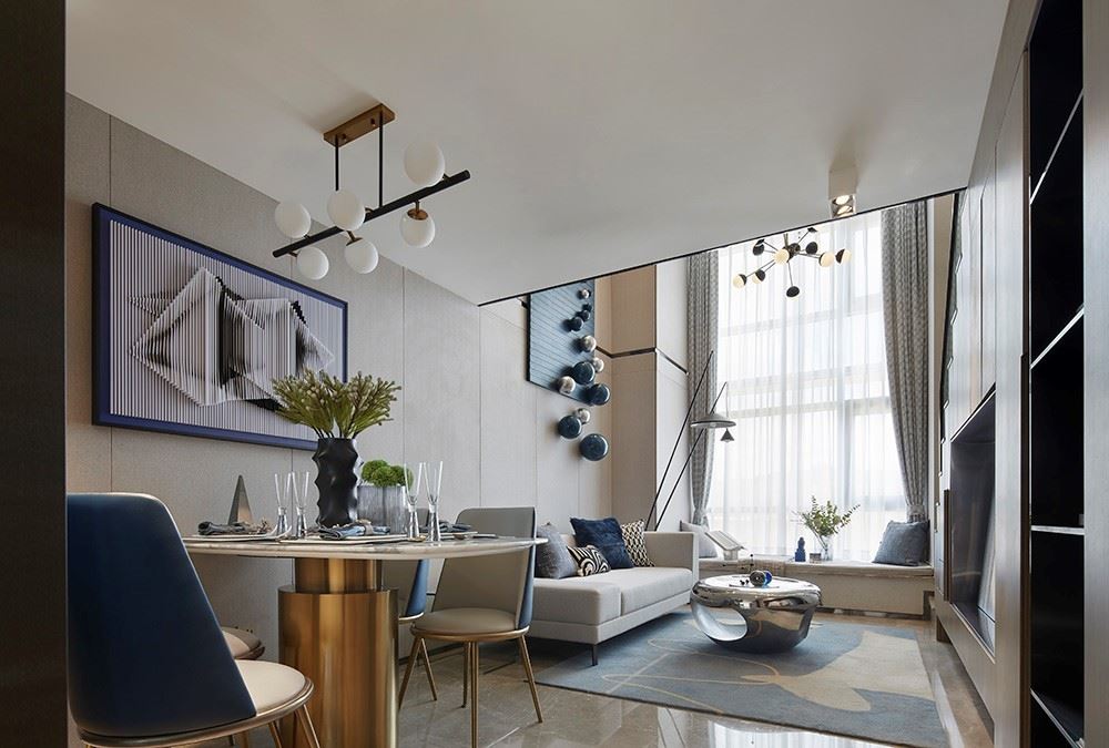 江門市鶴山新華城現(xiàn)代風(fēng)格復(fù)式裝修案例