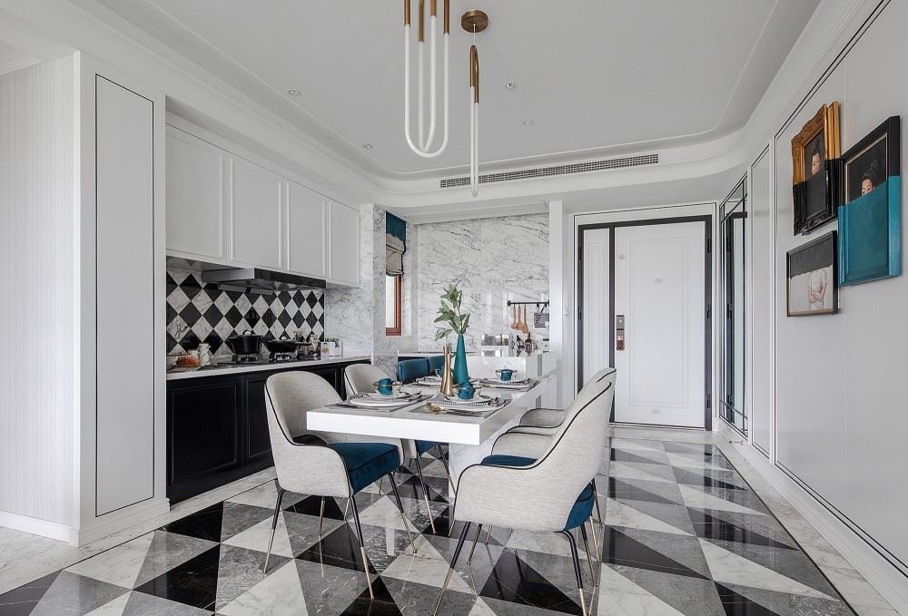 佛山市朝安金茂悅其他三居室裝修案例