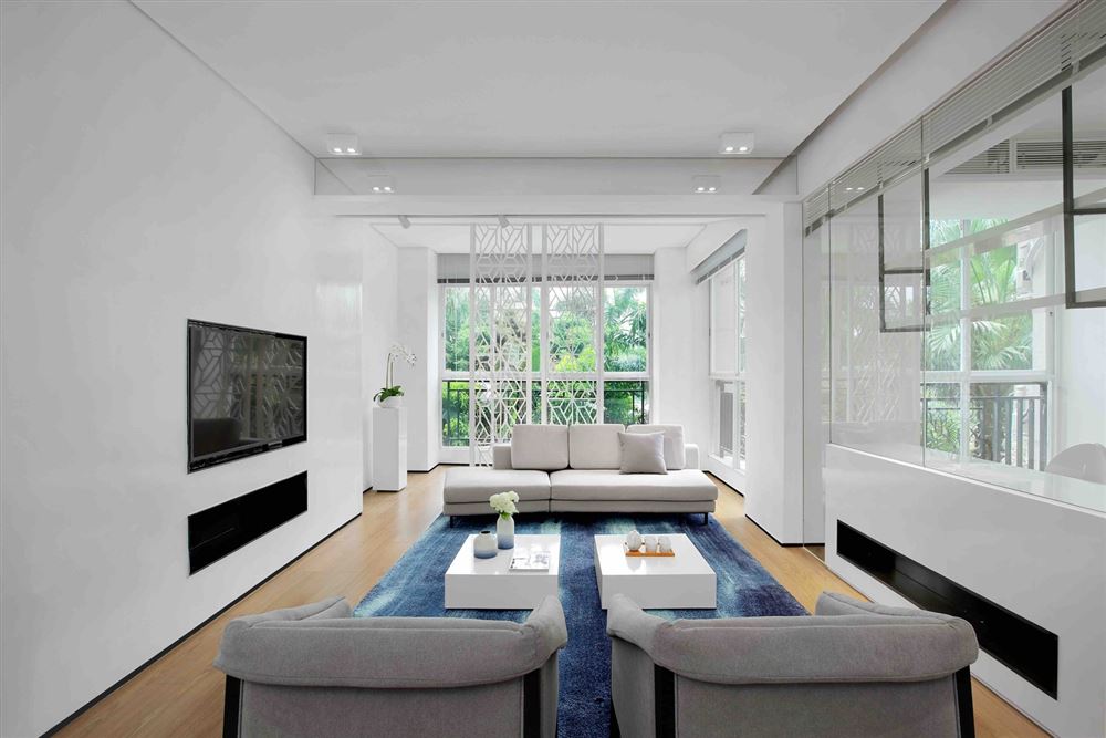 佛山市招商&middot;悅府現(xiàn)代簡約風(fēng)格三居室裝修案例