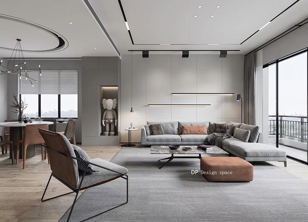 佛山市雅居樂萬象郡現(xiàn)代簡約風(fēng)格別墅裝修案例