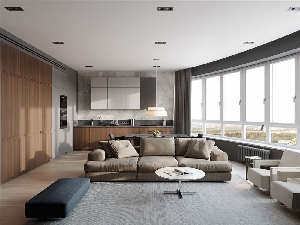 佛山市招商&middot;悅府歐式風(fēng)格三居室裝修案例