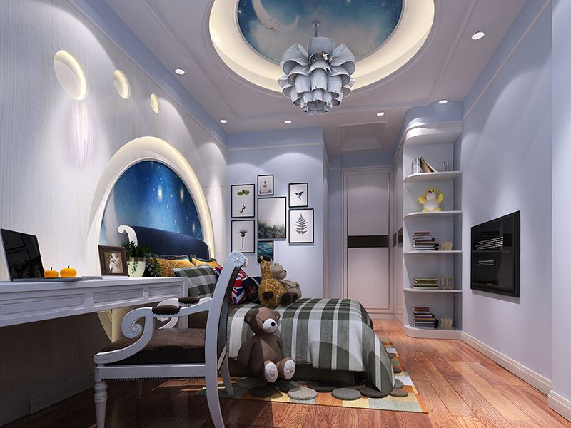 佛山市萬科悅都薈歐式風(fēng)格三居室裝修案例