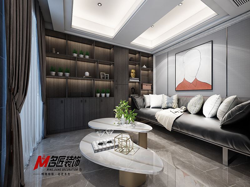 揭陽市惠來碧桂園翹楚棠北歐風格四居室裝修案例