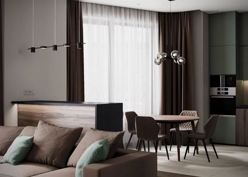 江門市鶴山經(jīng)緯花園現(xiàn)代簡約風(fēng)格三居室裝修案例