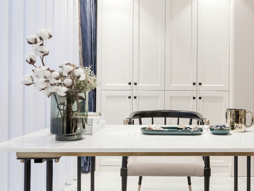 江門市新會(huì)碧桂園輕奢風(fēng)格三居室裝修案例