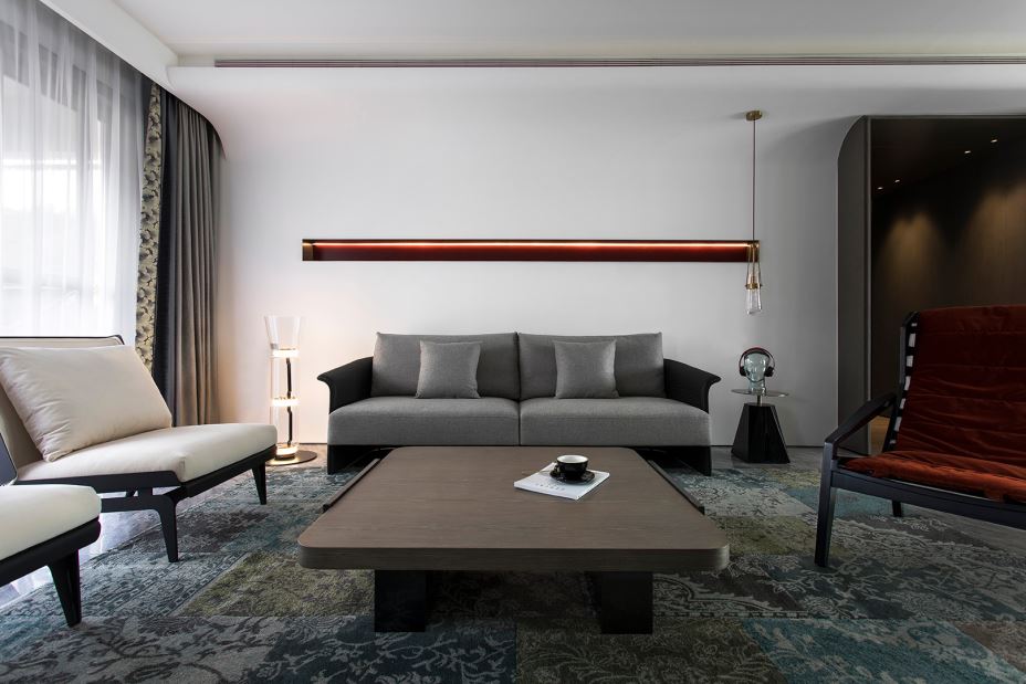 江門市春曉園現(xiàn)代簡約風(fēng)格三居室裝修案例