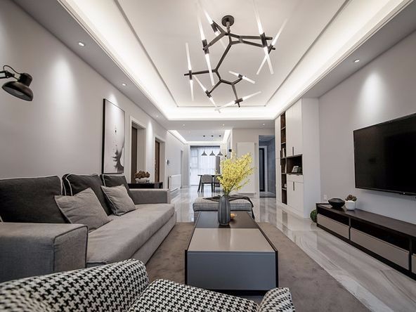 廣州市保利羅蘭國際現(xiàn)代簡(jiǎn)約風(fēng)格三居室裝修案例