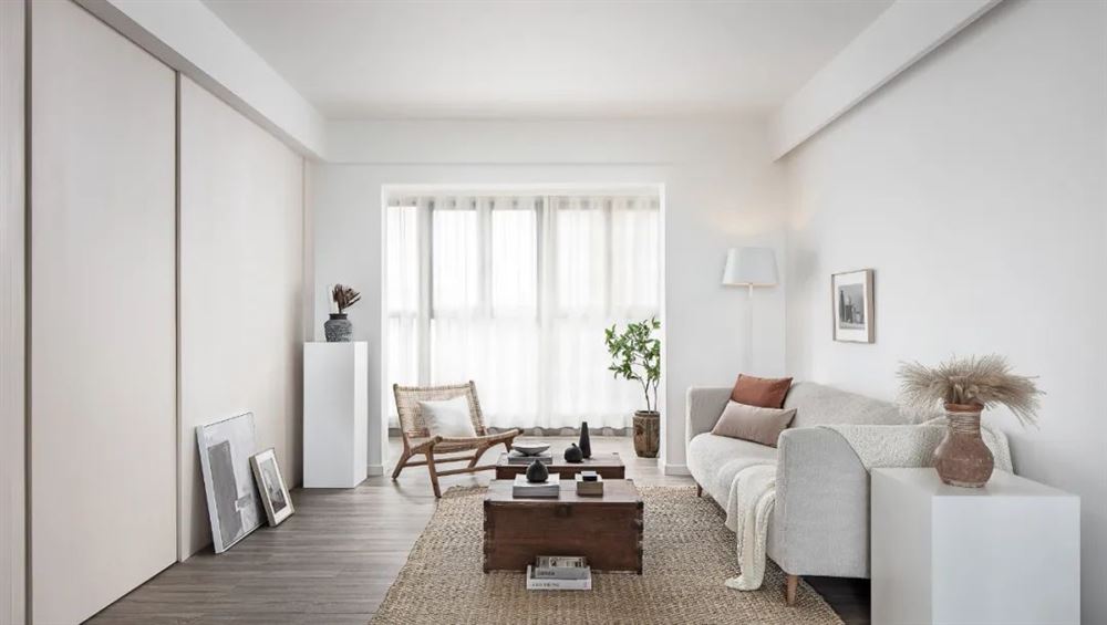 廣州市東方夏灣拿現(xiàn)代簡約風(fēng)格三居室裝修案例