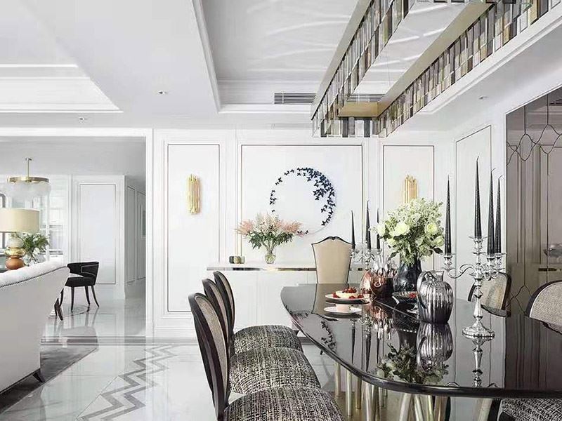 湖州市學(xué)仕嘉園歐式風(fēng)格平層裝修案例