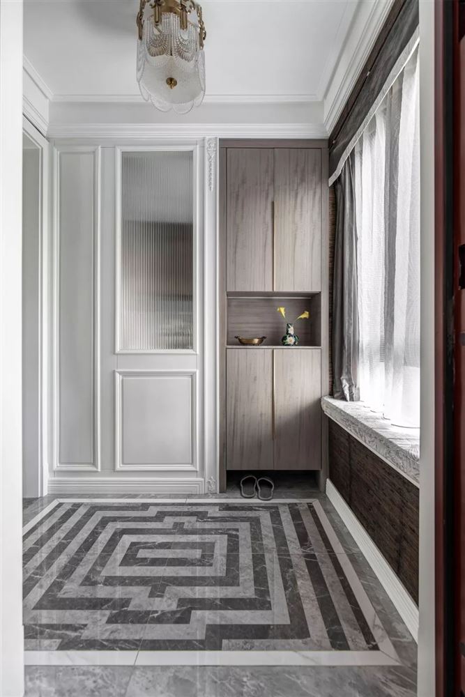 廣州市錦城花園輕奢風格三居室裝修案例