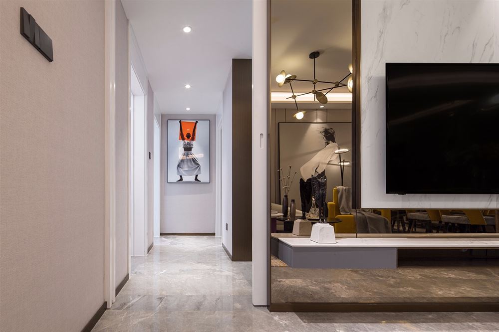 湛江市碧桂園盛世華府北歐風(fēng)格三居室裝修案例